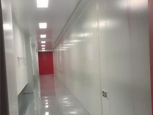 食品车间净化板工地